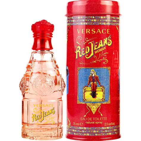 versace red jeans for women eau de toilette spray reviews|Versace red jeans 100ml.